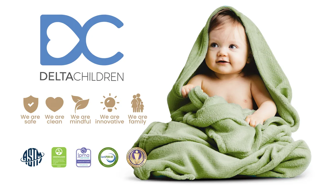 Delta Children corporate wall